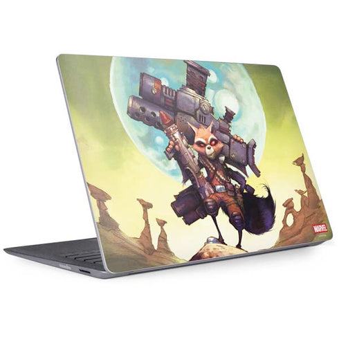 Marvel Rocket Raccoon Armored Arsenal Surface Laptop 2 Skin